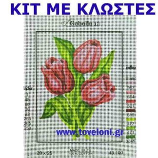 Κέντημα Κιτ Λουλούδια 43100